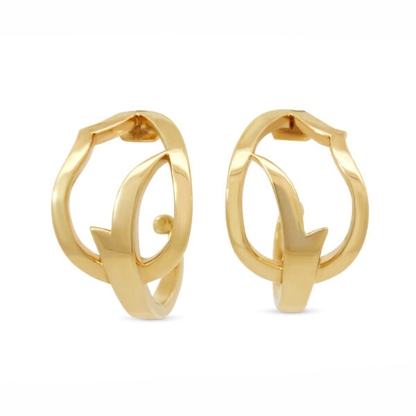 Wing Hoop Earrings