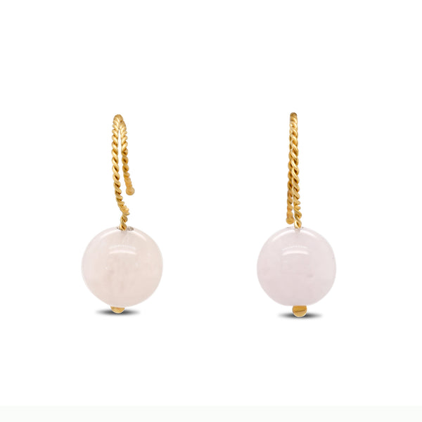 Solo Drop Earring - Morganite