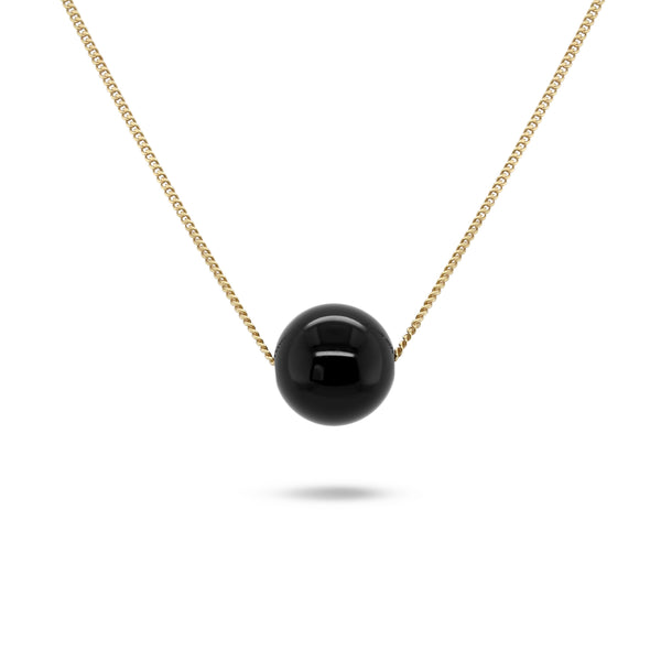 Solo Necklace - Black Onyx
