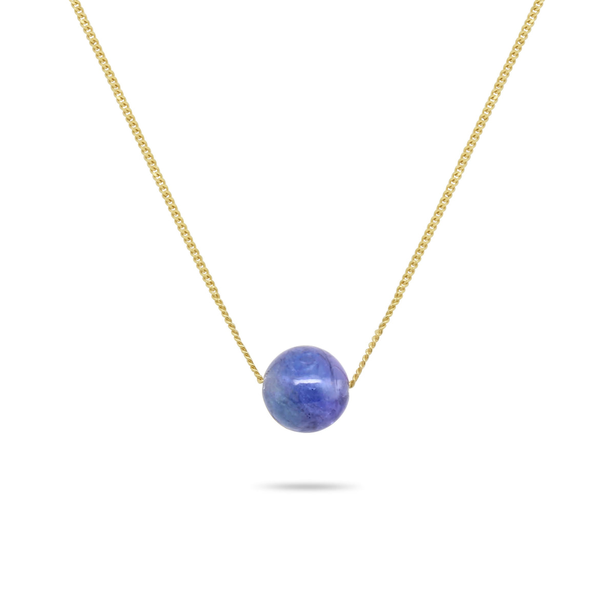 Solo Necklace - Tanzanite – Nicole van der Wolf