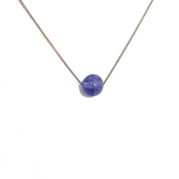 Solo Necklace - Tanzanite
