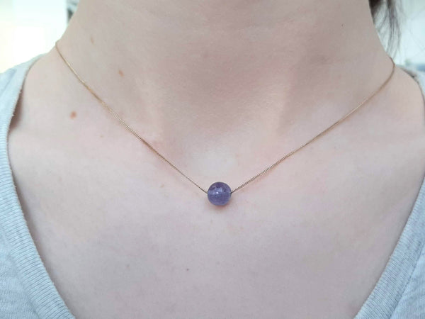 Solo Necklace - Tanzanite