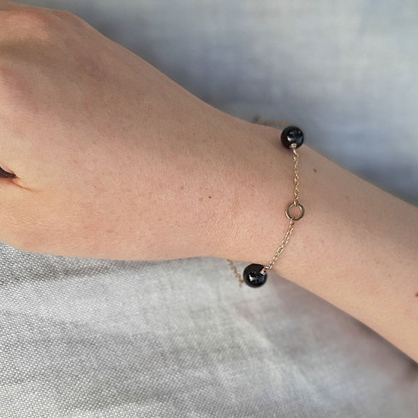 Solo Triple Bracelet Onyx