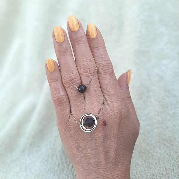 Solo Necklace - Black Onyx