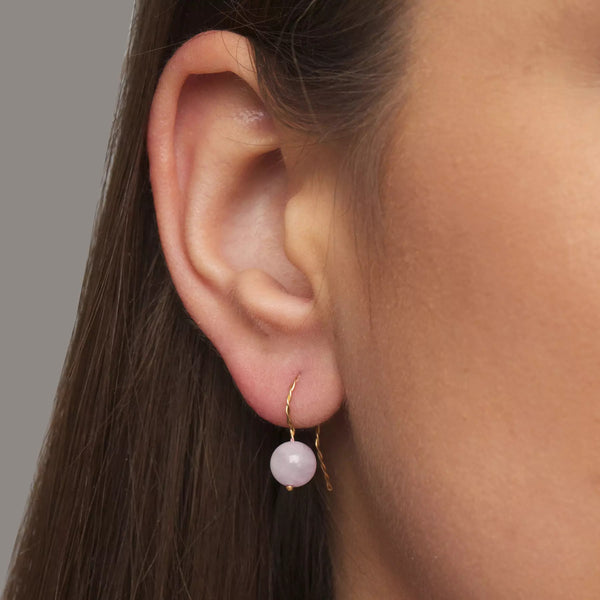 Solo Drop Earring - Morganite