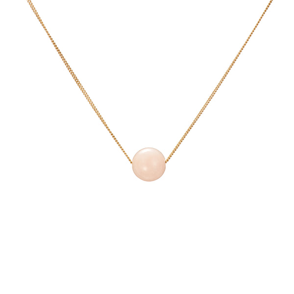 Solo Necklace - Morganite