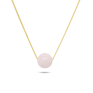 Solo Necklace - Morganite