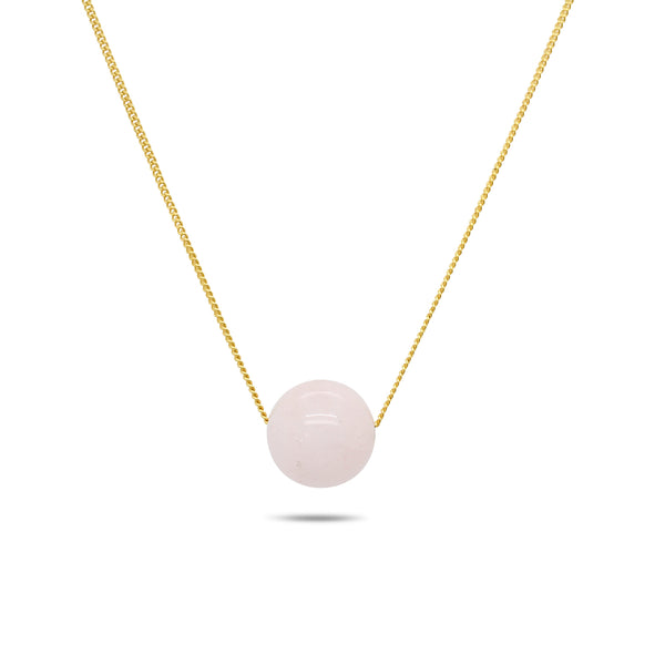 Solo Necklace - Morganite