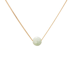 Solo Necklace - Emerald (Green Beryl)